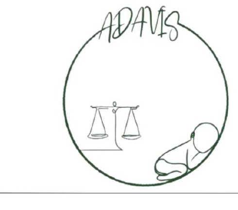Logo ADAVIS, balance et bébé